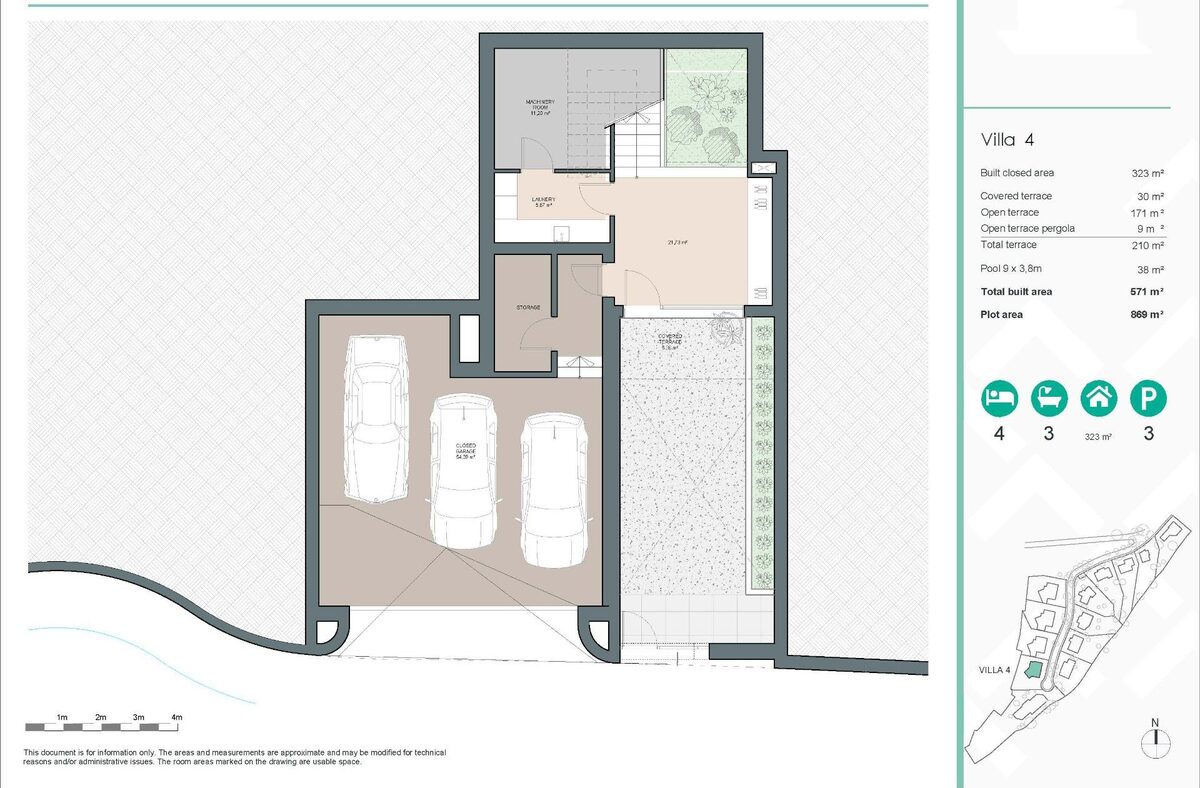 Willa z 4 sypialniami, 571m² w Малага, Hiszpania [ID: 0137-SP1864]