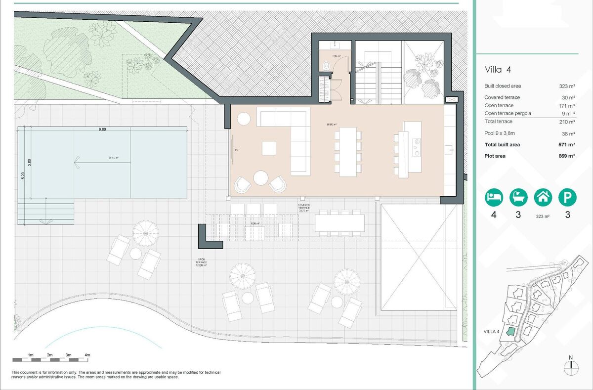 Willa z 4 sypialniami, 571m² w Малага, Hiszpania [ID: 0137-SP1864]