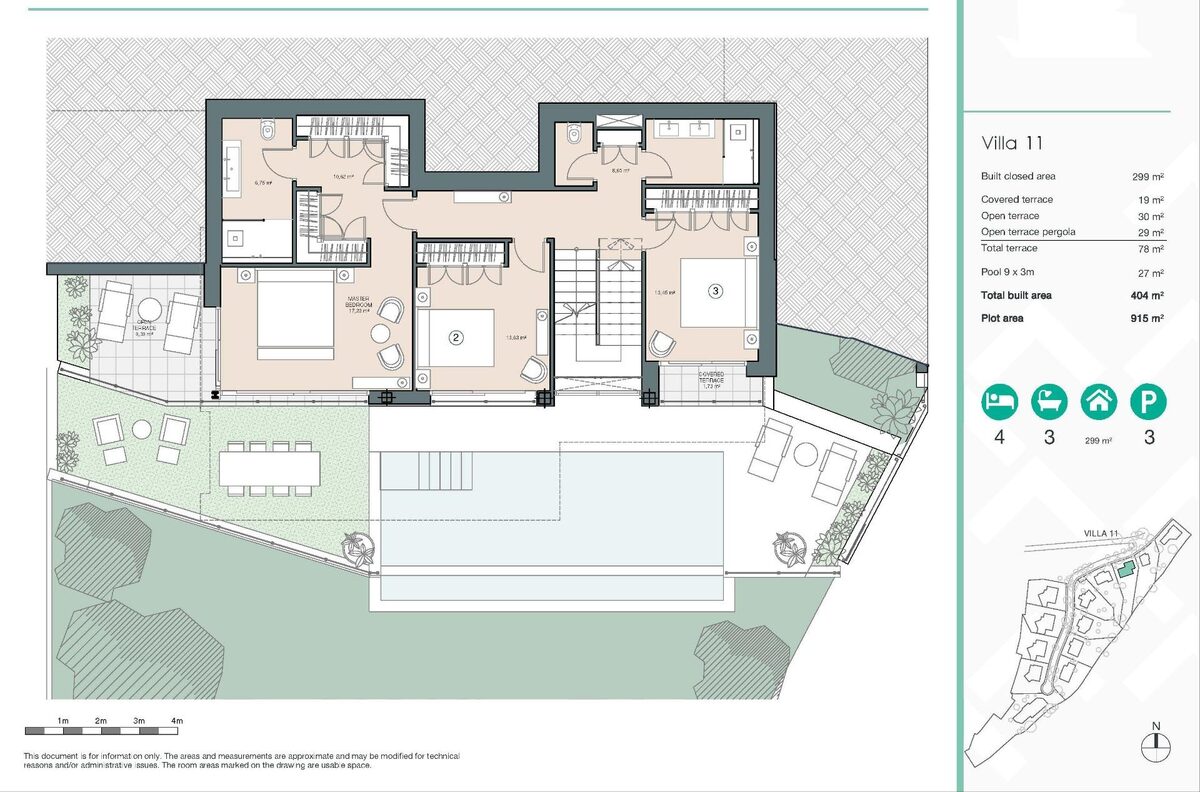 Willa z 5 sypialniami, 404m² w Малага, Hiszpania [ID: 0137-SP1865]
