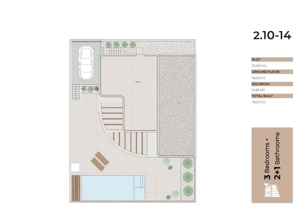 Вилла в Альгорфа, Испания, 116м² - изображение 17