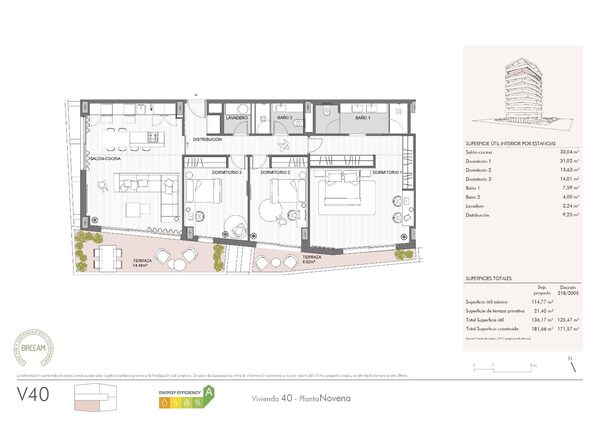 Квартира в Малага, Испания, 171м² - изображение 24