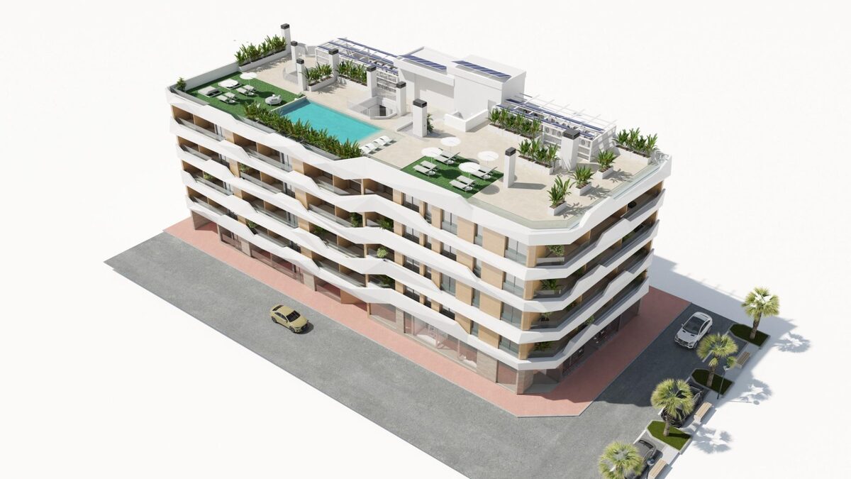 Пентхаус с 2 спальнями, 85м² в Гуардамар-дель-Сегура, Испания [ID: 0137-N8164]