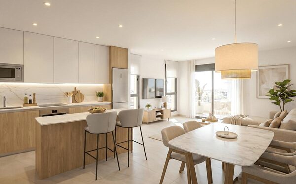 Квартира в Бенихофар, Испания, 90м² - изображение 3