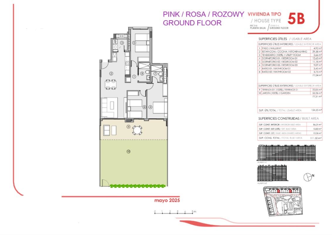 Квартира з 3 спальнями, 103м² в Торрев'єха, Іспанія [ID: 0152-573543_403843]