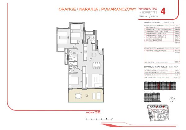 Квартира в Торрев'єха, Іспанія, 103м² - зображення 14