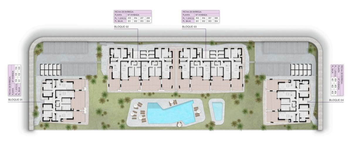 Bungalow z 2 sypialniami, 78m² w Рохалес, Hiszpania [ID: 0152-555696_555671]