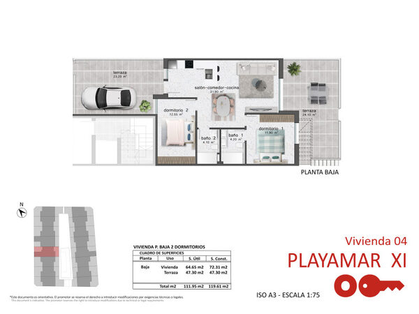 Квартира в Пілар-де-ла-Орадада, Іспанія, 75м² - зображення 10