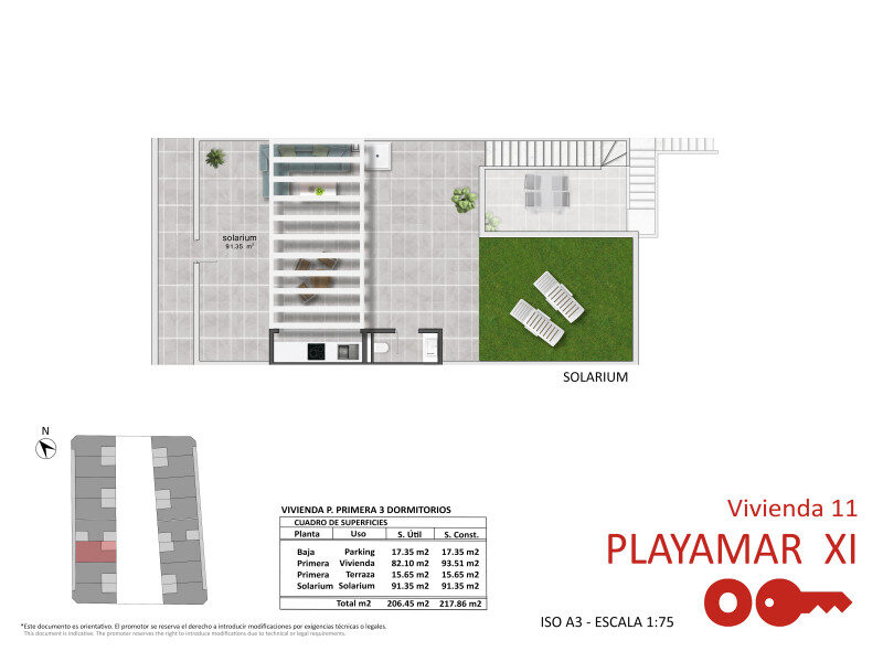 Квартира з 3 спальнями, 75м² в Пілар-де-ла-Орадада, Іспанія [ID: 0152-548498_24942]