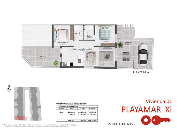 Квартира в Пілар-де-ла-Орадада, Іспанія, 75м² - зображення 8