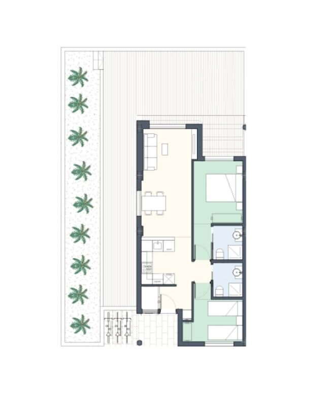 Квартира з 2 спальнями, 109м² в Пілар-де-ла-Орадада, Іспанія [ID: 0152-524418_168653]