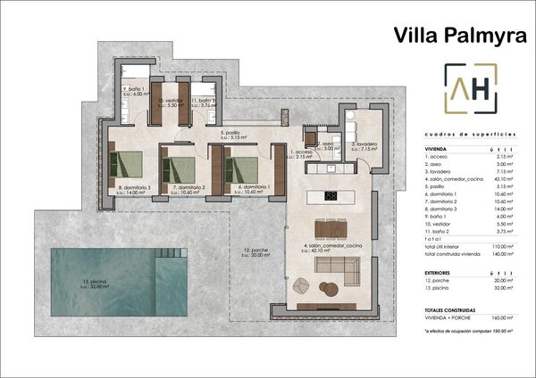 Вілла в elche-elx, Іспанія, 160м² - зображення 9