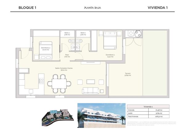 Квартира в Фінестрат, Іспанія, 152м² - зображення 6