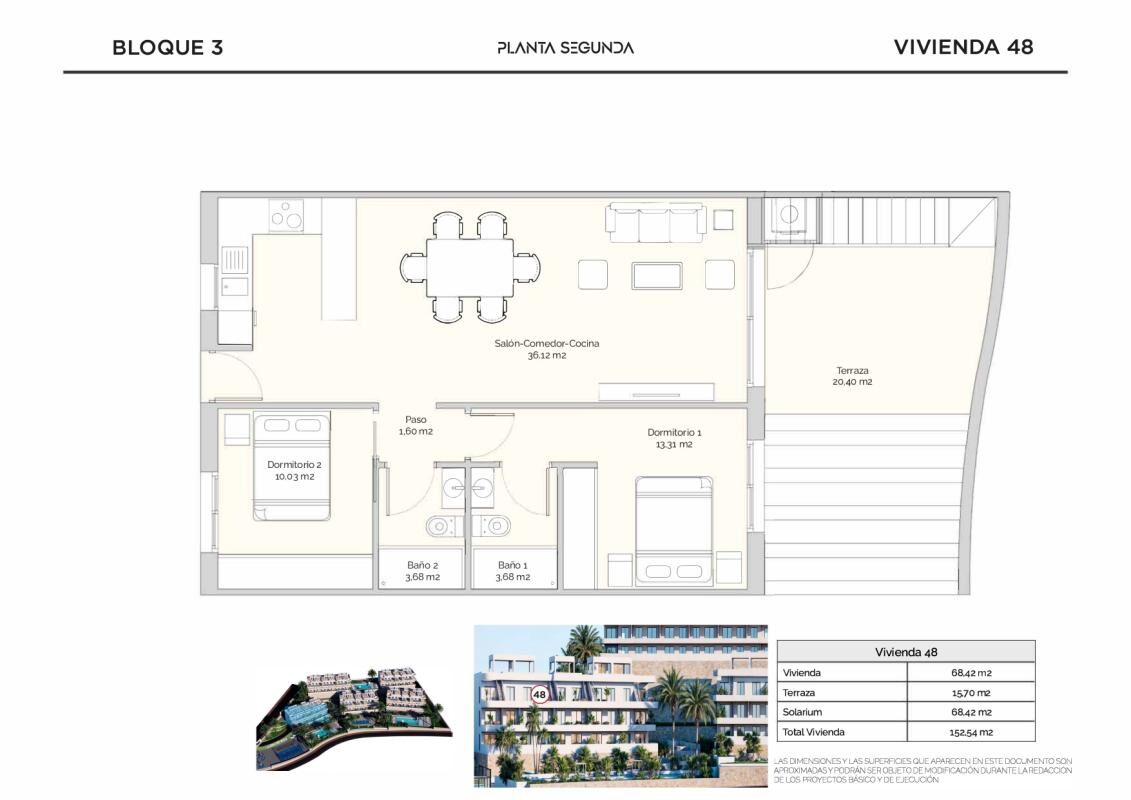 Квартира з 2 спальнями, 152м² в Фінестрат, Іспанія [ID: 0152-523537_67596]