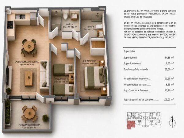 Apartament w la-villajoyosa-vila-joiosa, Hiszpania, 162m² - obraz 18
