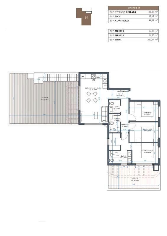 Квартира в Гуардамар-дель-Сегура, Іспанія, 108м² - зображення 15