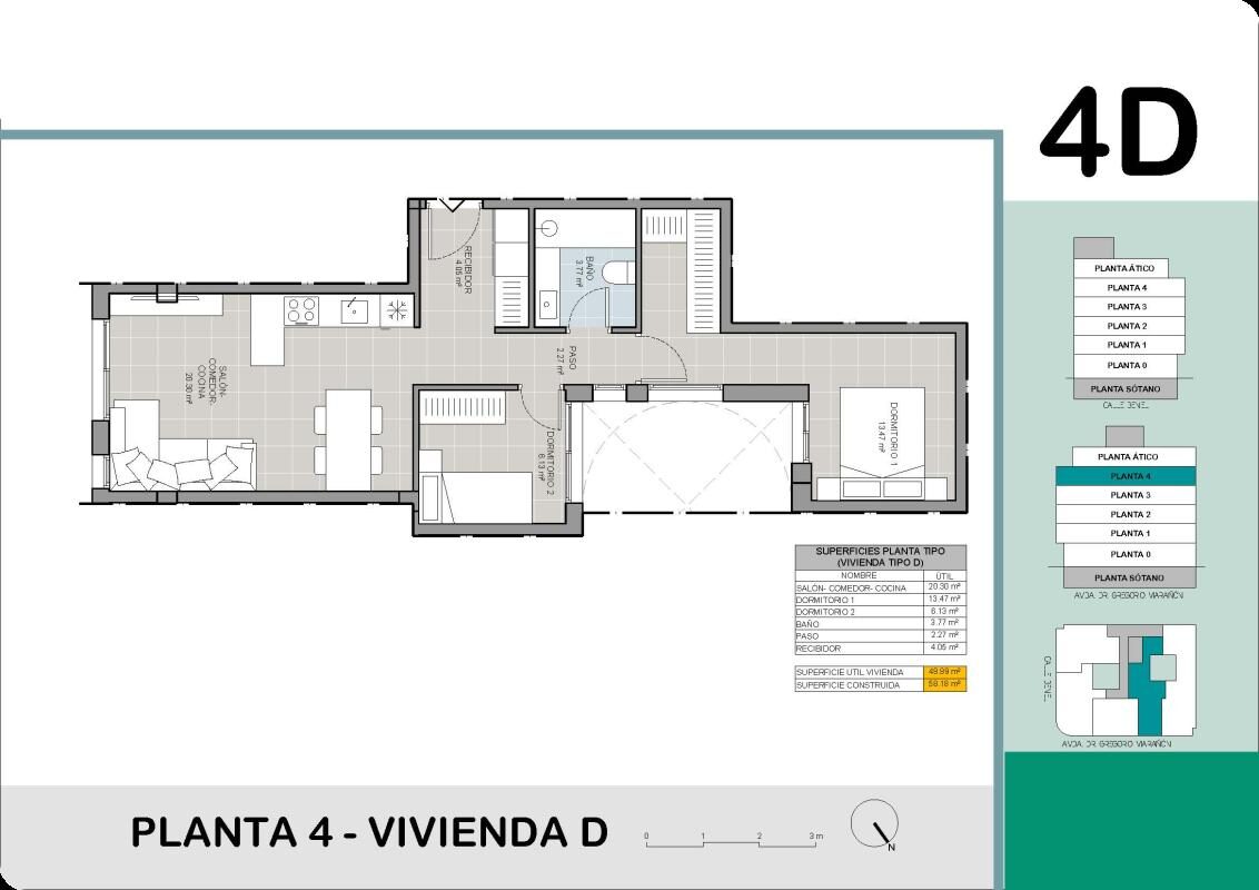 Квартира с 3 спальнями, 107м² в Торревьеха, Испания [ID: 0152-472570_361696]
