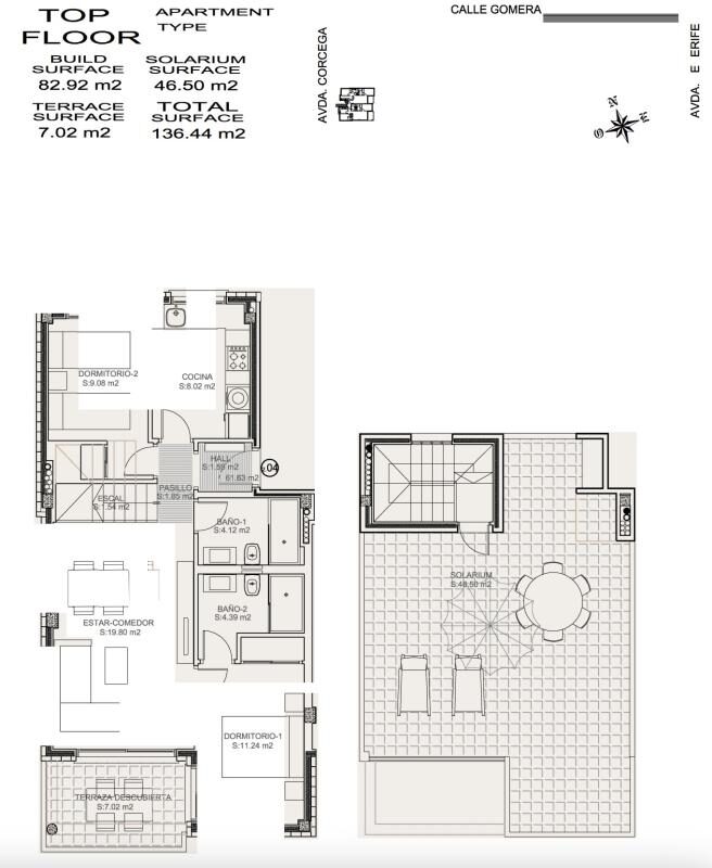 Квартира с 2 спальнями, 72м² в Торревьеха, Испания [ID: 0152-470949_164720]
