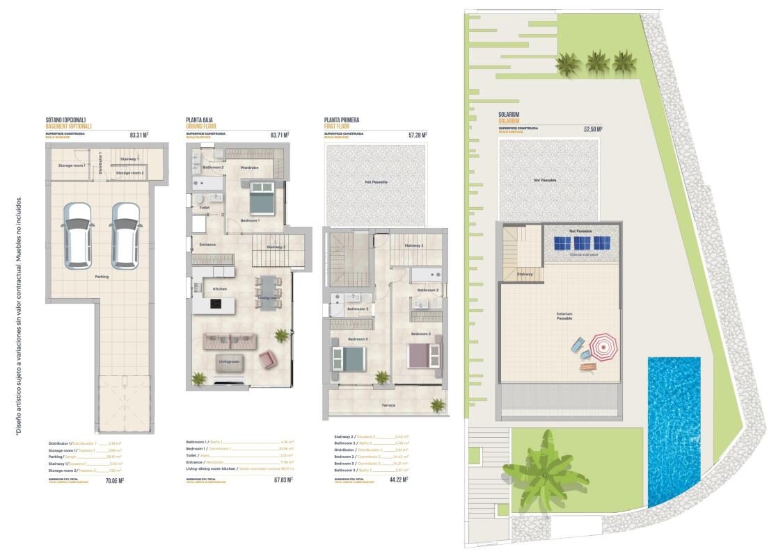 Вилла с 3 спальнями, 141м² в Финестрат, Испания [ID: 0152-465261_67848]
