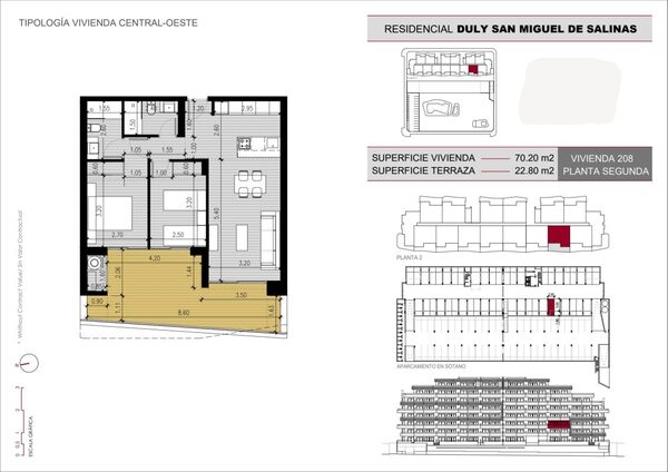 Квартира в Сан-Мігель-де-Салінас, Іспанія, 70м² - зображення 10