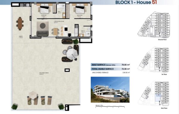 Квартира в the-marina, Іспанія, 78м² - зображення 11