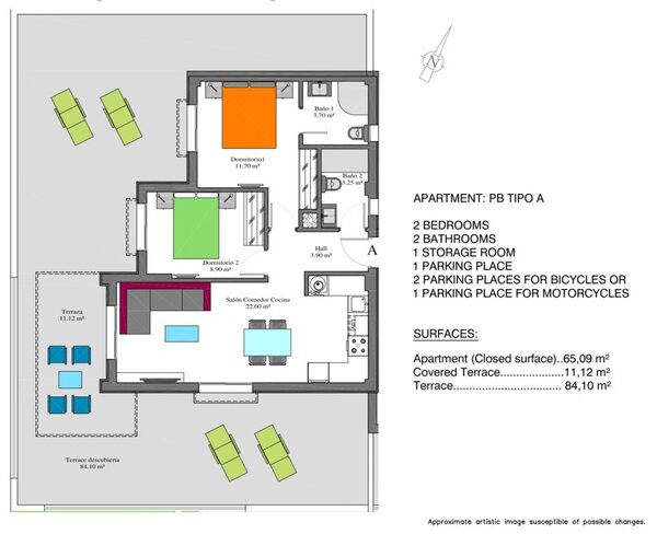 Apartament w orihuela, Hiszpania, 65m² - obraz 18
