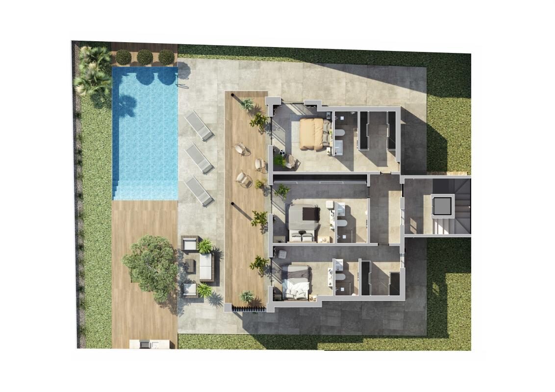 Willa z 4 sypialniami, 250m² w Рохалес, Hiszpania [ID: 0152-400849_231334]