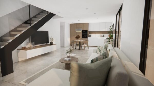 Dom szeregowy w orihuela, Hiszpania, 92m² - obraz 4