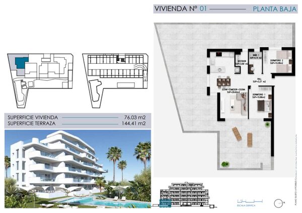 Квартира в Пілар-де-ла-Орадада, Іспанія, 70м² - зображення 11