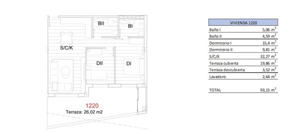 Квартира в Сан-Мигель-де-Салинас, Испания, 213м² - изображение 8