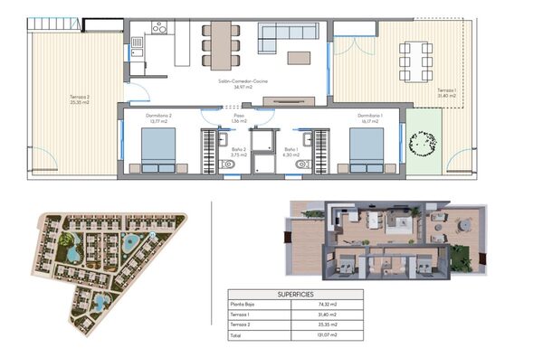 Бунгало в Торрев'єха, Іспанія, 131м² - зображення 18