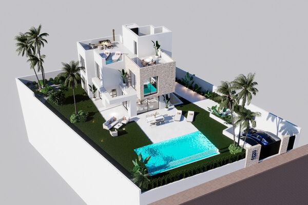 Willa w Finestrat, Hiszpania, 330m² - obraz 9