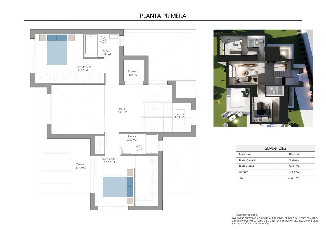Willa z 3 sypialniami, 330m² w Finestrat, Hiszpania [ID: 0152-319087_58797]