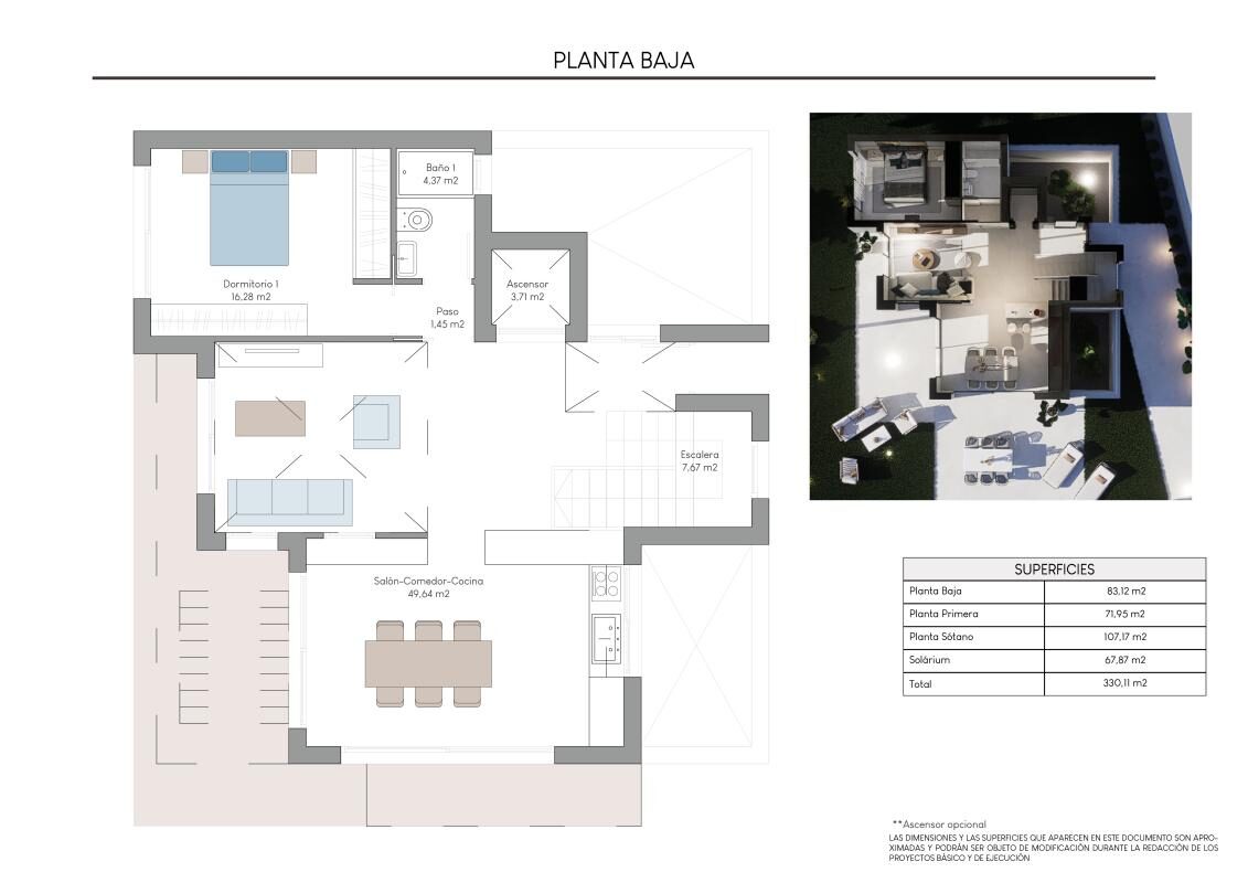 Willa z 3 sypialniami, 330m² w Finestrat, Hiszpania [ID: 0152-319087_58797]