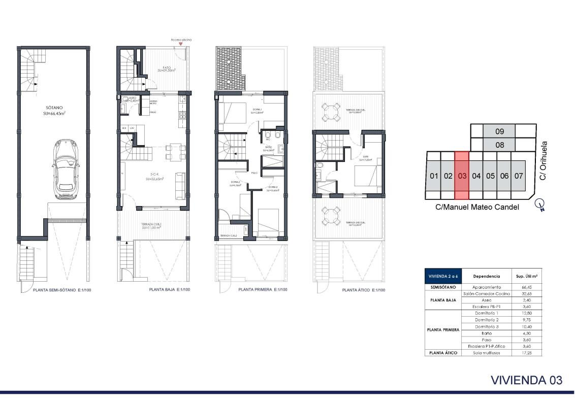 Таунхаус з 4 спальнями, 207м² в Рафаль, Іспанія [ID: 0152-255632_248366]