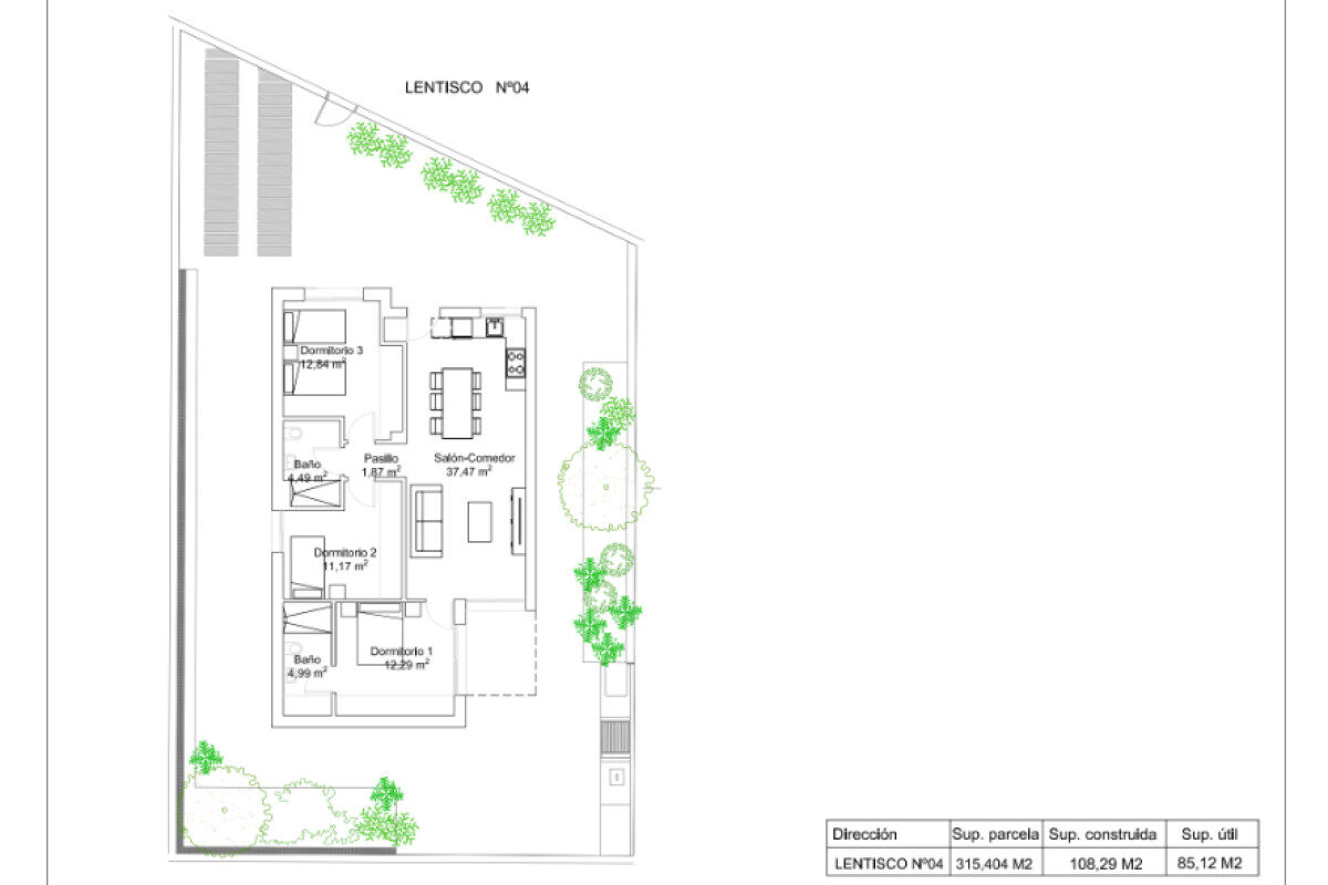 Willa z 3 sypialniami, 112m² w Pilar de la Horadada, Hiszpania [ID: 0152-67821_24909]