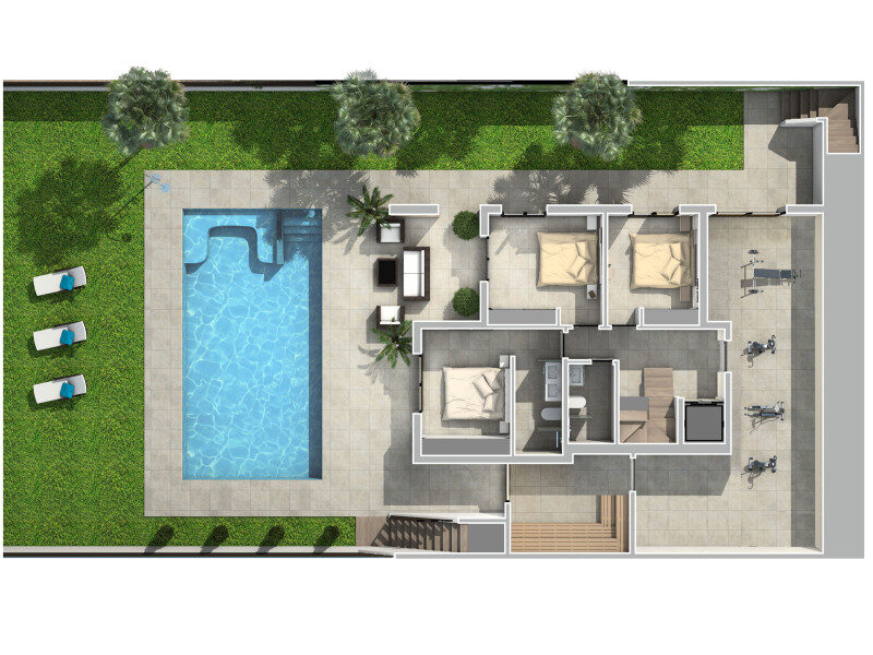 Willa z 3 sypialniami, 302m² w Рохалес, Hiszpania [ID: 0152-67471_25011]