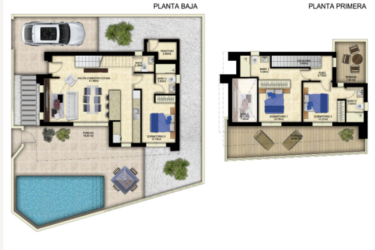 Willa z 3 sypialniami, 240m² w Benijófar, Hiszpania [ID: 0152-66816_24836]