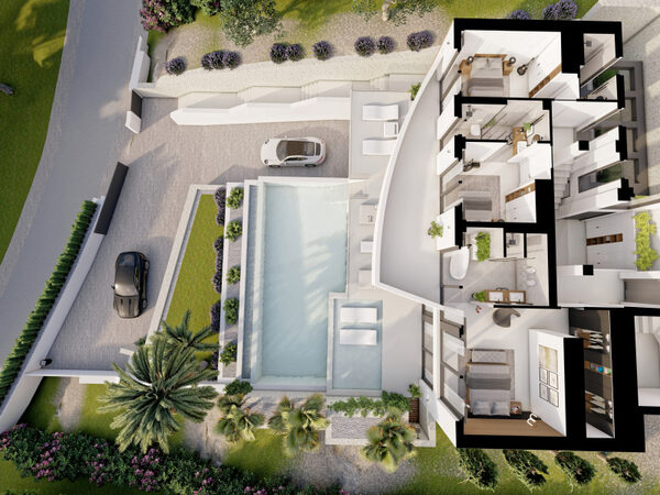 Willa w Althea, Hiszpania, 500m² - obraz 6