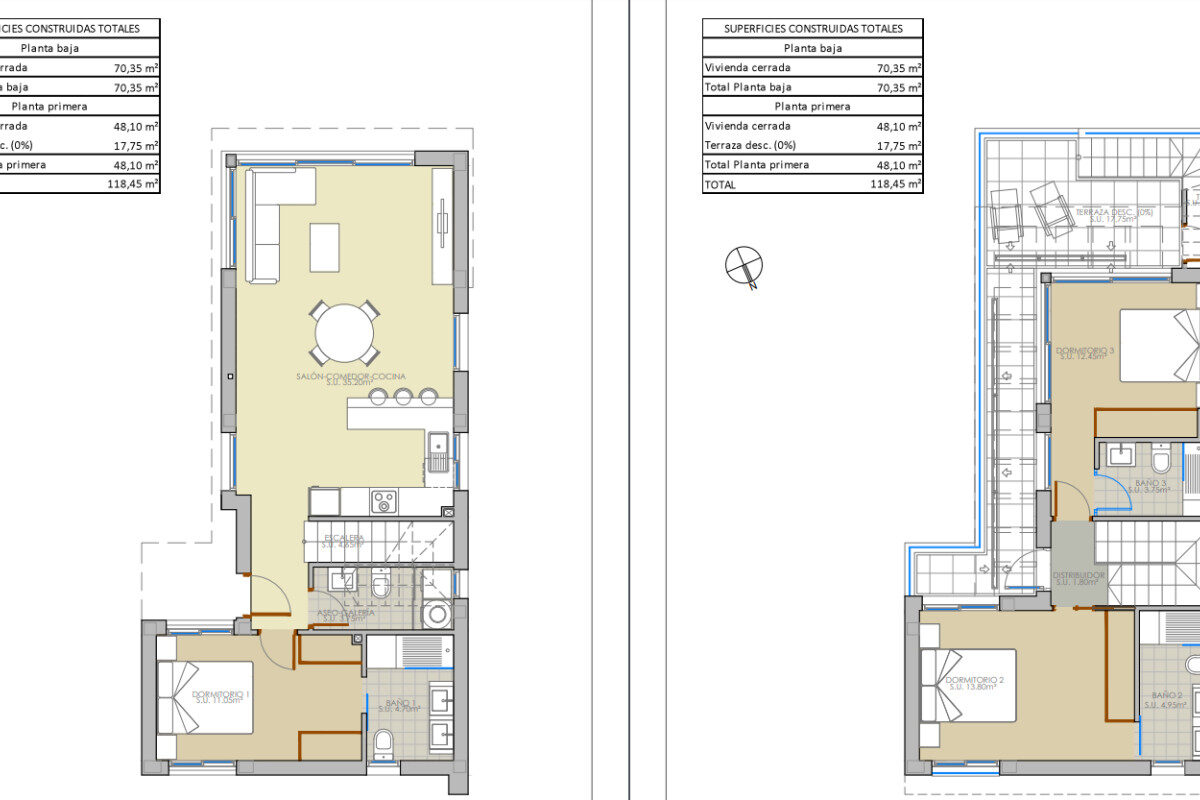 Вілла з 3 спальнями, 120м² в Пілар-де-ла-Орадада, Іспанія [ID: 0152-59995_52906]