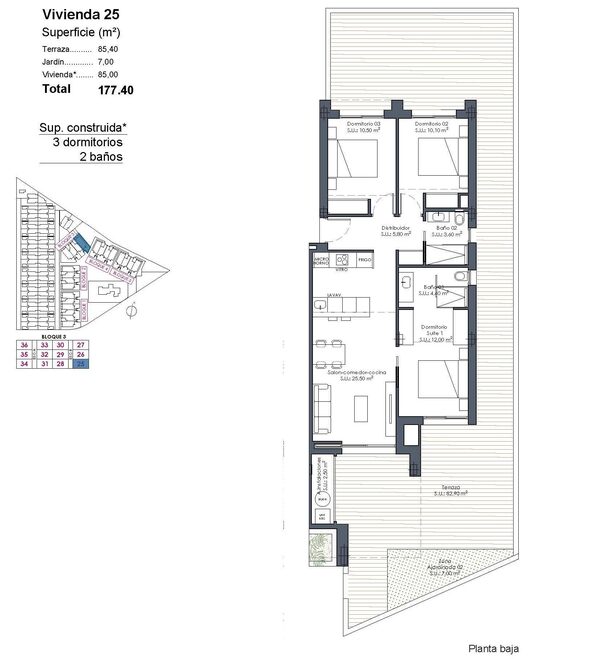 Квартира в Лос-Алькасарес, Іспанія, 85м² - зображення 31