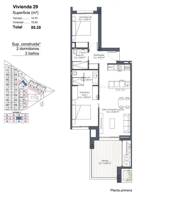Квартира в Лос-Алькасарес, Іспанія, 85м² - зображення 37
