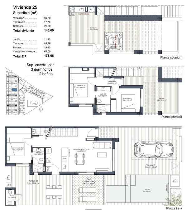 Quad House w Los Alcazares, Hiszpania, 99m² - obraz 45