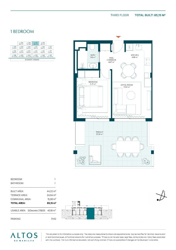 Пентхаус в Манільва, Іспанія, 44м² - зображення 34