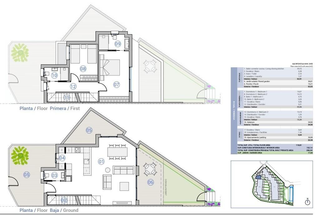 Вілла з 3 спальнями, 152м² в Кампельо, Іспанія [ID: 0137-SP1876]