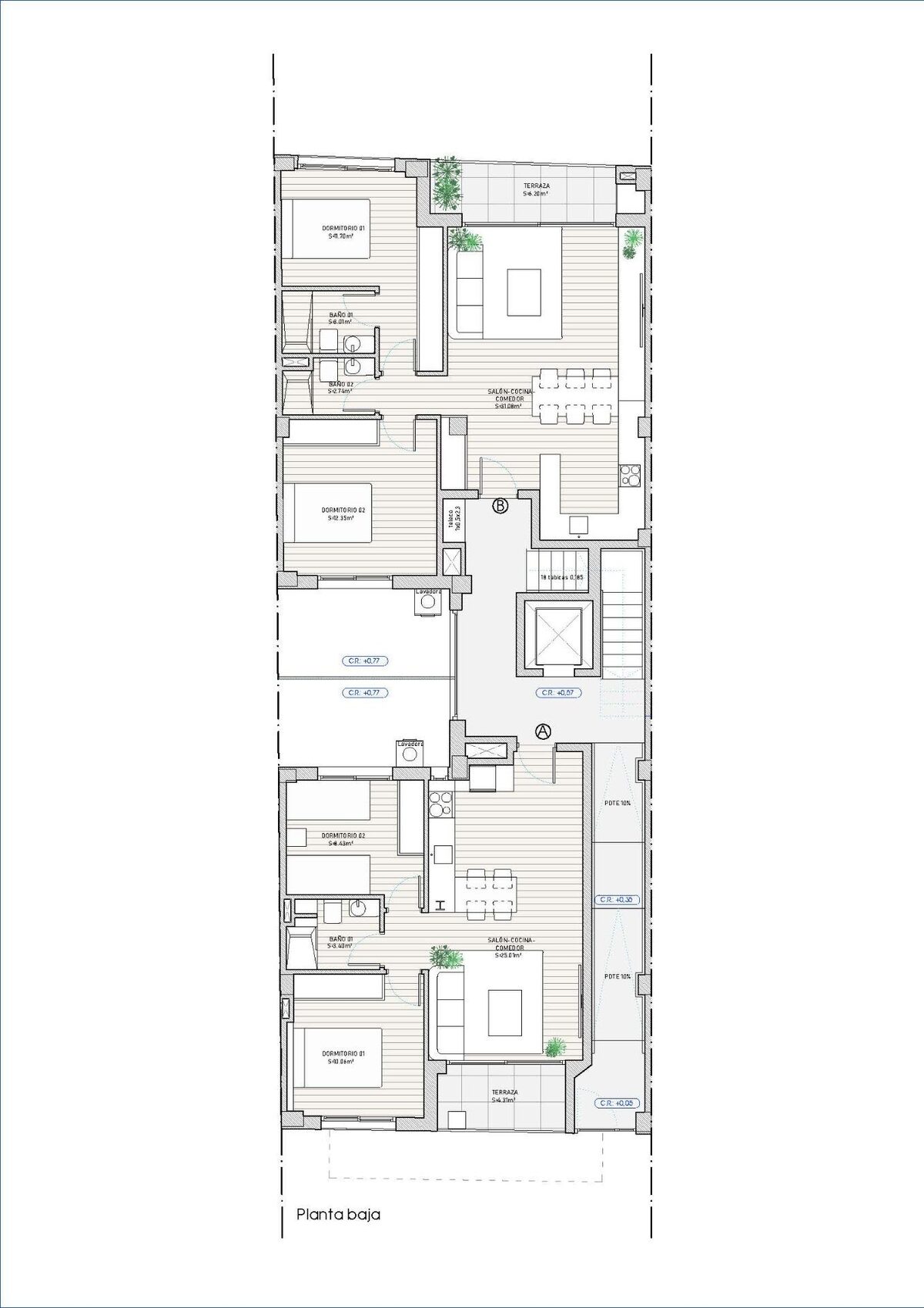 Квартира с 2 спальнями, 94м² в Гуардамар-дель-Сегура, Испания [ID: 0137-N10017]