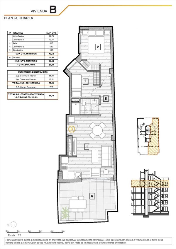 Пентхаус в Гуардамар-дель-Сегура, Испания, 75м² - изображение 18