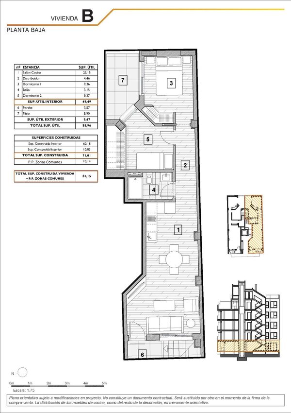 Квартира в Гуардамар-дель-Сегура, Испания, 71м² - изображение 18