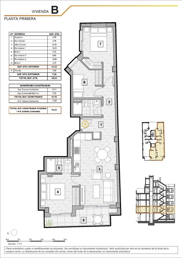 Квартира в Гуардамар-дель-Сегура, Іспанія, 81м² - зображення 18