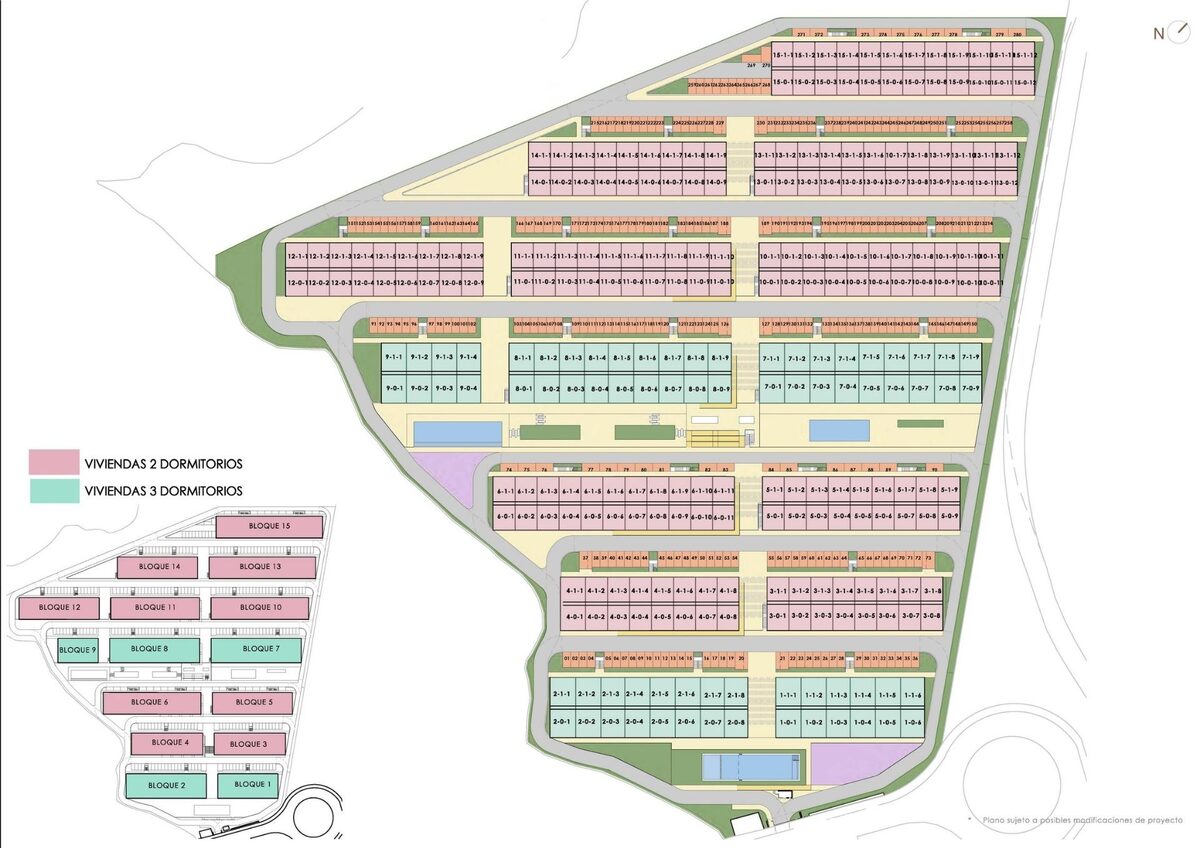 Apartamenty z 3 sypialniami, 100m² w Pulpi, Hiszpania [ID: 0137-N10033]