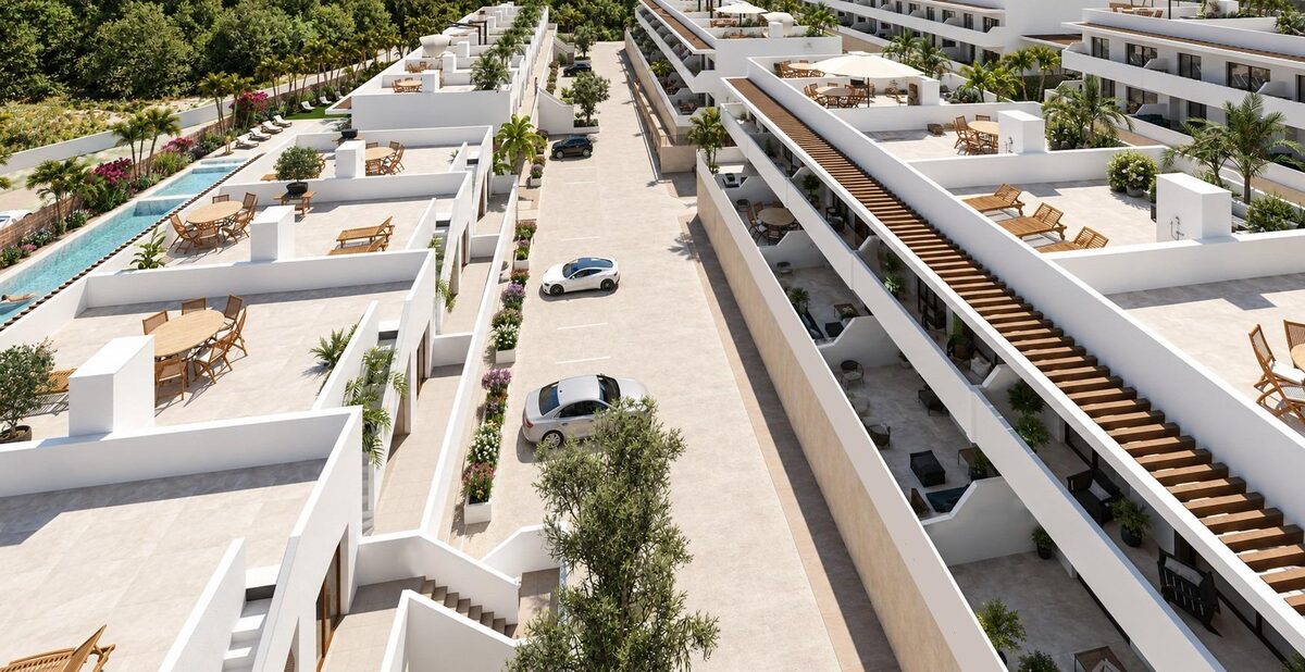 Apartamenty z 2 sypialniami, 77m² w Pulpi, Hiszpania [ID: 0137-N10032]